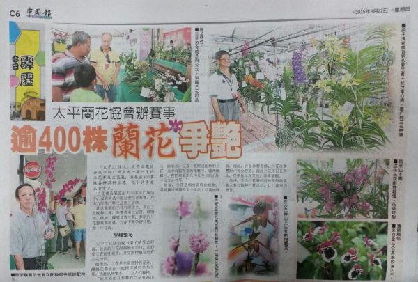 Taiping Orchid Show 2015